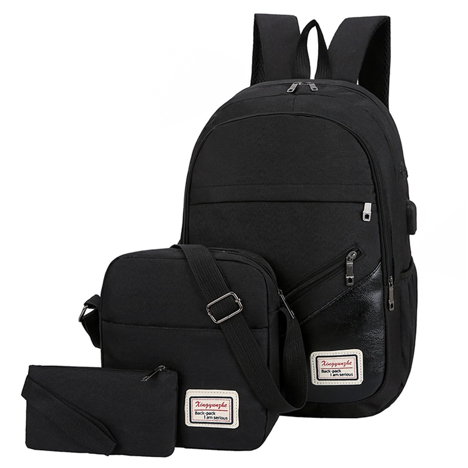 HIPYLO Laptop Backpacks Small Travel Backpack Travel for Men Airline Approved Medium Travel Tsa Travel Tall Backpack Mochila Negra Ergonomic Backpack, Black