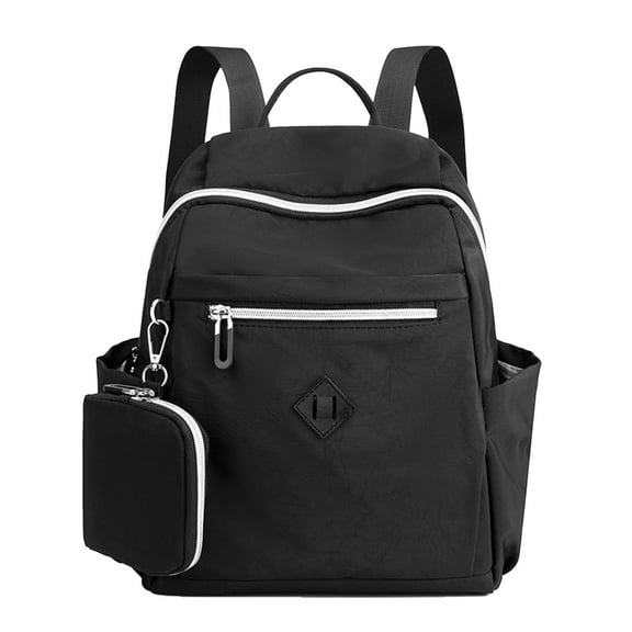 HIPYLO Lightweight Travel Backpack Men Travel Black School Backpack 17 Inch Laptop Bookbag Travel Work Bag Travel Back Packs for Men Mochilas Para, Black One Size