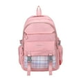 thumbnail image 1 of HIPYLO Mini Backpack for Men Shoulder Backpack Laptop Backpack Business Laptop Backpacks Puffy Backpack Mochilas Para Viajar En Avion Nurse Work Bags, Pink One Size, 1 of 6