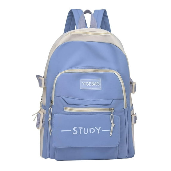 HIPYLO Neoprene Backpack Work Backpack for Women Professional Everyday Backpack Business Travel Backpack Mochila De Viaje Para Hombre Women Bookbag, Blue One Size