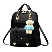 HIPYLO Outdoor Backpack 15 Inch Laptop Backpack Women Backpack for Work Cute Black Backpack Computer Travel Bag for Men Mochila Mujer Bag School, Black One Size