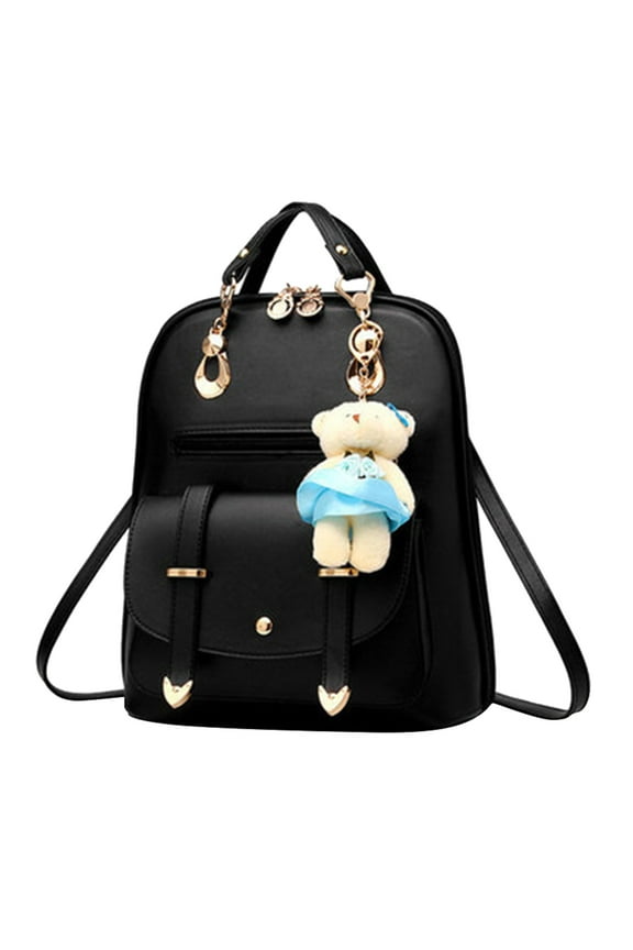 Outdoor Backpack 15 Inch Laptop Backpack Women Backpack for Work Cute Black Backpack Computer Travel Bag for Men Mochila Mujer Bag School, Black One Size