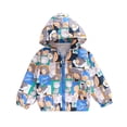 thumbnail image 1 of HIPYLO Puffer Jacket Boys 3 in 1 Winter Coat Girls' Tops Boy Clothes 0-3 Months 6 Months Baby Boy Babygirl Winter Clothes 9 Month Boy Boy 9-12 Months, Blue 5-6 Years, 1 of 4