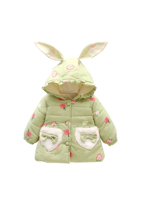 Purple Coat Winter Jackets for Toddler Girls Kids Puffer Vest Infant Boy Clothes Boys Clothes Size 10-12 18 Mo Girl Clothes Baby Clothes 12, Green 2-3 Years