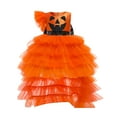 thumbnail image 1 of HIPYLO Red Christmas Dress Plus Size Fall Dresses Black Dress Girl Holiday Dress Christmas 6t Party Tween Girls Trendy Clothes Girl Gifts, Orange 6-7 Years, 1 of 7