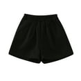 thumbnail image 1 of HIPYLO Ruffled Shorts Clothes Teen Size 8 Girls Clothes Black Ripped Jeans Black Dress Shorts 5t Girls Jeans Cute Clothes for Girls 9-10 Butterfly, Black 2-3 Years, 1 of 5