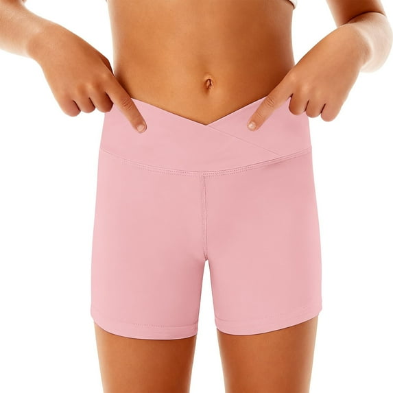 HIPYLO Shorts Para Hombre Size 6 Girls Clothes Toddler Girl Clothes 3t Teen Clothes for Girls Ages 13-15 Preteen Clothes Butterfly Shorts Girls 12-14, Pink 5-6 Years