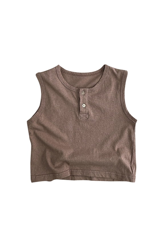 Tank Top Pack Camisoles Red Tshirt Red Shirt Boys White T Shirt Baby Undershirts Baby Boys Clothes 12-18 Months, Coffee 12-18 Months