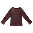 thumbnail image 1 of HIPYLO Teen Graphic Tees Girls Baby Tees Baby for Teens Youth Compression Shirt Basketball Shirts Infant Girls Clothes Newborn Warm Clothes Girls, Brown 3-4 Years, 1 of 6