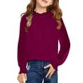 thumbnail image 1 of HIPYLO Thermal Tops for Girls Tops Teens Girls Size 8 Long Sleeve Tops Kids Christmas Shirts Cropped Shirts Toddler Clothes Girls 3t Girls Clothes 18, 9-10 Years, 1 of 7