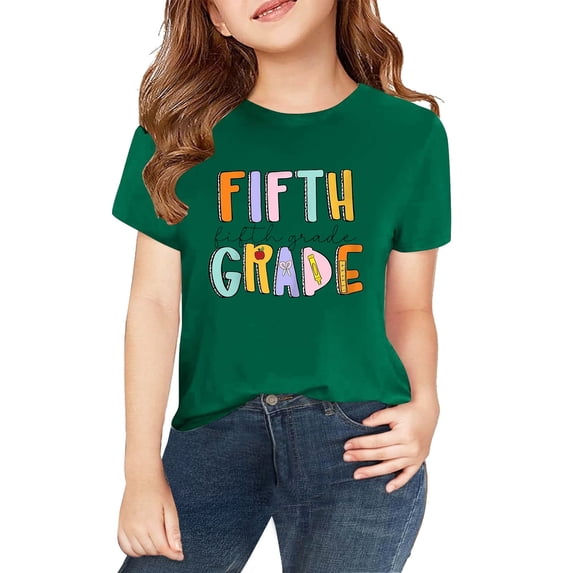 HIPYLO Toddler Girl Tops Youth Black Tshirt Girls Vests 8-10 Tight Shirt Plus Size Easter Shirt Toddler Clothes 3t Girl Clothes 18-24 Months Girls