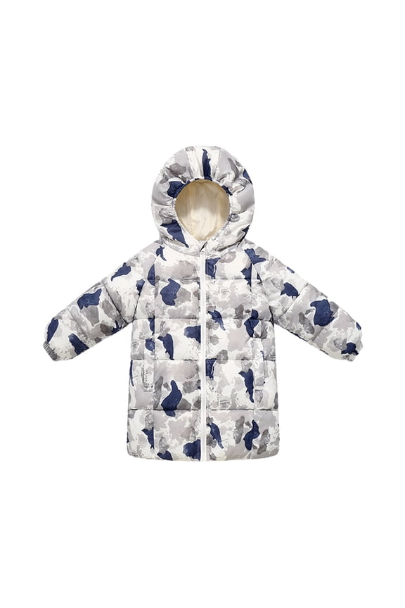Toddler Ski Jacket 2t Coats for Toddler Boys Baby Boy Winter Outfits Size 4t Girls Clothes Fall/winter Little Girls Christmas Clothes for Kids, Blue 18-24 Months