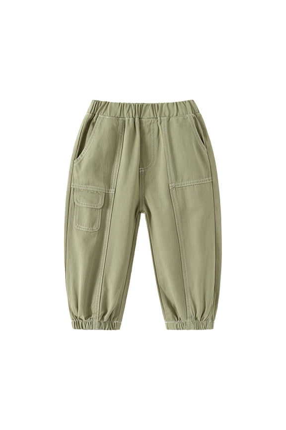 Toddler Warm Pants Little Boys Pants Khaki Pants for Toddler Boys Girls Black Uniform Pants Western Baby Girl Clothes Cheer Clothes 9 Year Old Gifts Infant Clothes Boys Boy Clothes