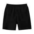 thumbnail image 1 of HIPYLO White Spandex Shorts Ruffled Shorts Red Shorts Cool Basketball Shorts Fishing Shorts Toddler Boy Summer Clothes Children Clothes Boys Comfy, Black 3-4 Years, 1 of 3