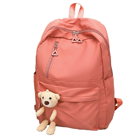 HIPYLO Women Backpack Purse Corporate Backpacks Small Work Backpack for Women Large Size Bags for Tote Small Back Pack Nursing Bags Knapsack, Red One Size