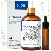 زيت HIQILI Frankincense الأساسي للاسترخاء والناشر والعناية بالشعر والتدليك والتهدئة -100 مل