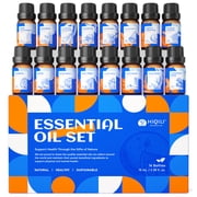 HIQILI New Essential Oils Set,16PCS*10ML Pure Plant Oil for Gifts Diffuser Massage Skin Care