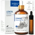 thumbnail image 1 of HIQILI Lemon Essential Oil, 100mL Pure for Aromatherapy Diffuser Skin Care Cleaning Massage, 1 of 7