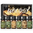 thumbnail image 1 of HIQILI Woodsy Set, 6PCS 10mL Pure Fragrance Oil Set for Massage, Skin, Beauty, DIY Perfume, Diffuser, 1 of 6
