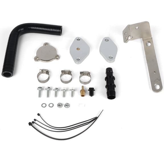 HIRINTOL 1 Set E-G-R De-le-te Kit Fit for 2014-2018 Dodge Ram 1500 Jeep 3.0L EcoDiesel EGR Valve & Cooler, Black