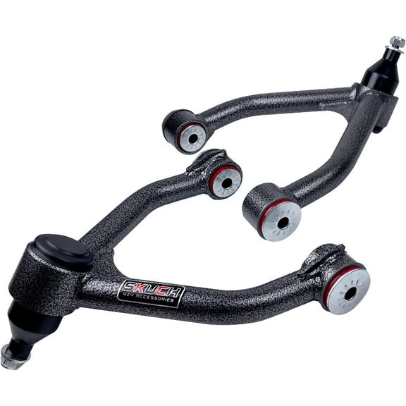 HIRINTOL 2-4" Lift Front Upper Control Arms for 2007-2018 Silverado Sierra 2WD 4WD