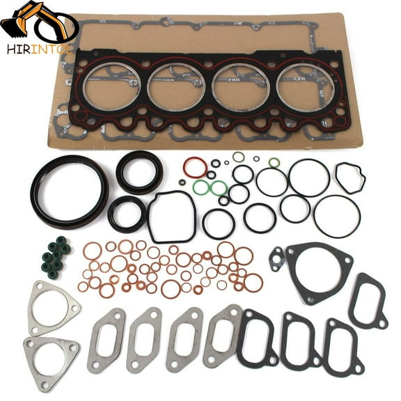 HIRINTOL BF4M1011 Engine Gasket Kit for Deutz BF4M1011F Engine Bobcat 863 864 Loader Excavator Tractor Forklift Cylinder Head Repair Parts