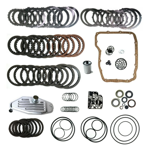HIRINTOL New 1 Set Transmissions Master Rebuild Kit With 4WD Filter Friction Steel 45RFE 545RFE 65RFE for ASPEN DAKOTA RAM 1500 WRANGLER