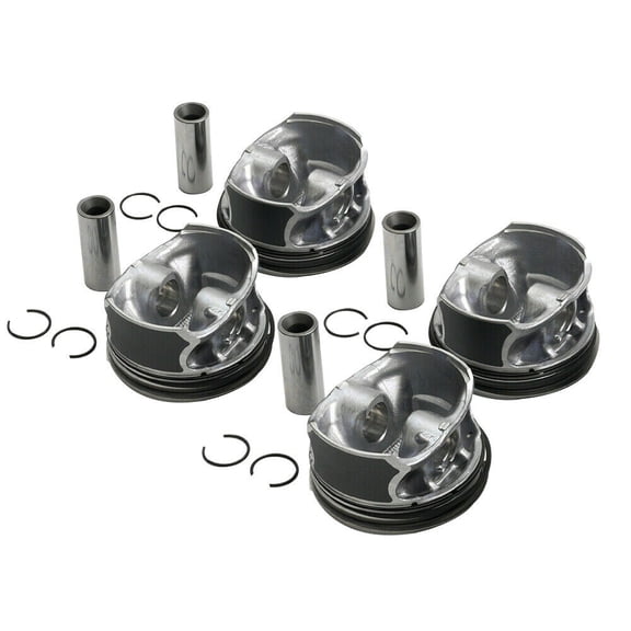 HIRINTOL New 4Pcs 83.00mm Pistons Rings Set STD Fit for Mercedes-Benz M270.910 M274.910 W204 W205 A2740301317