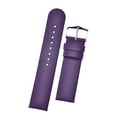 thumbnail image 1 of HIRSCH Scandic Italian Calfskin Watch Strap - Violet - M - 20mm - Stainless Steel Buckle - Untextured Leather Band, 1 of 9