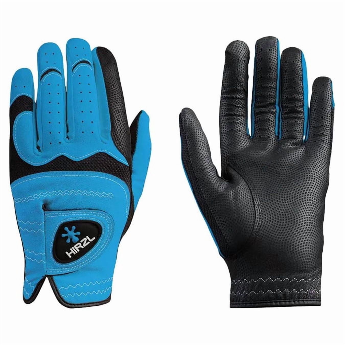 HIRZL Trust Hybrid Plus (+) - Men Golf Gloves - Blue - LH - ML