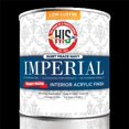 thumbnail image 1 of HIS Paint Manufacturing 4LE01-1 Imperial Quiet Peace Interior Lo-Lustre Acrylic, Pack of 4, 1 of 1