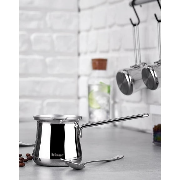 HISAR Mercury Coffee Pot Set 4 Pcs Cezve
