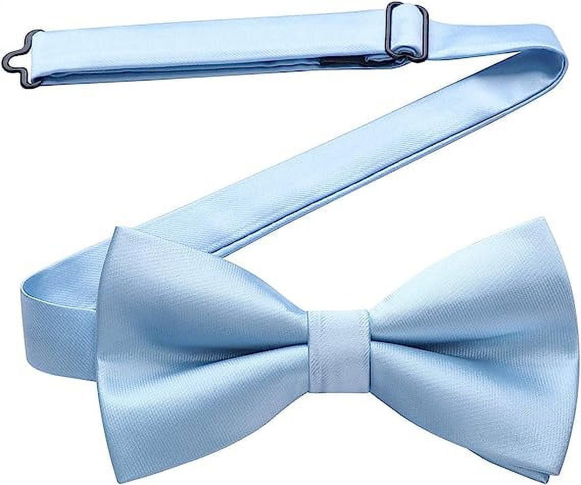 Set Cravatta Pre-annodata Bambino + Taschino - Elegante E Coordinabile Con Genitore - Foto 4