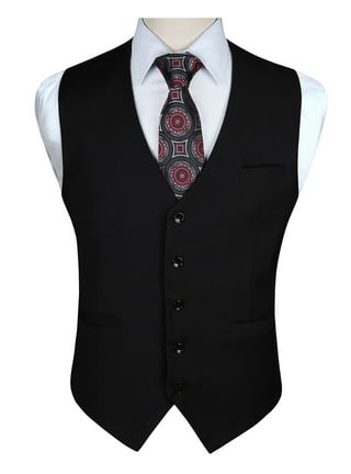 LOUIS VUITTON Beige Grey White Plaid Sleeveless Shirt Collar Tie