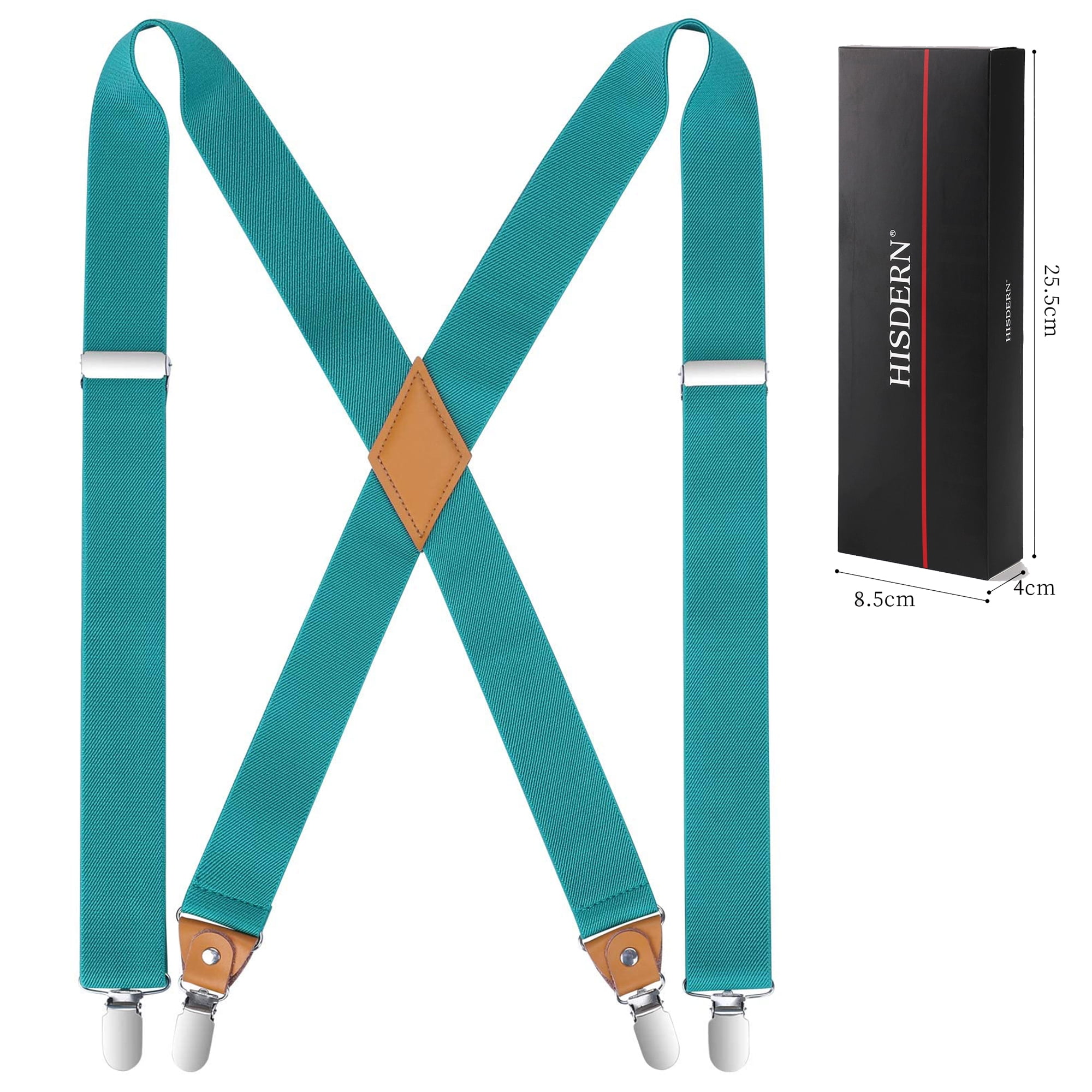 Buy Suspenders/Braces Mens Suspenders Braces Adjustable Strong Clip On Elastic Formal Wedding S 13422842 00 - View #9