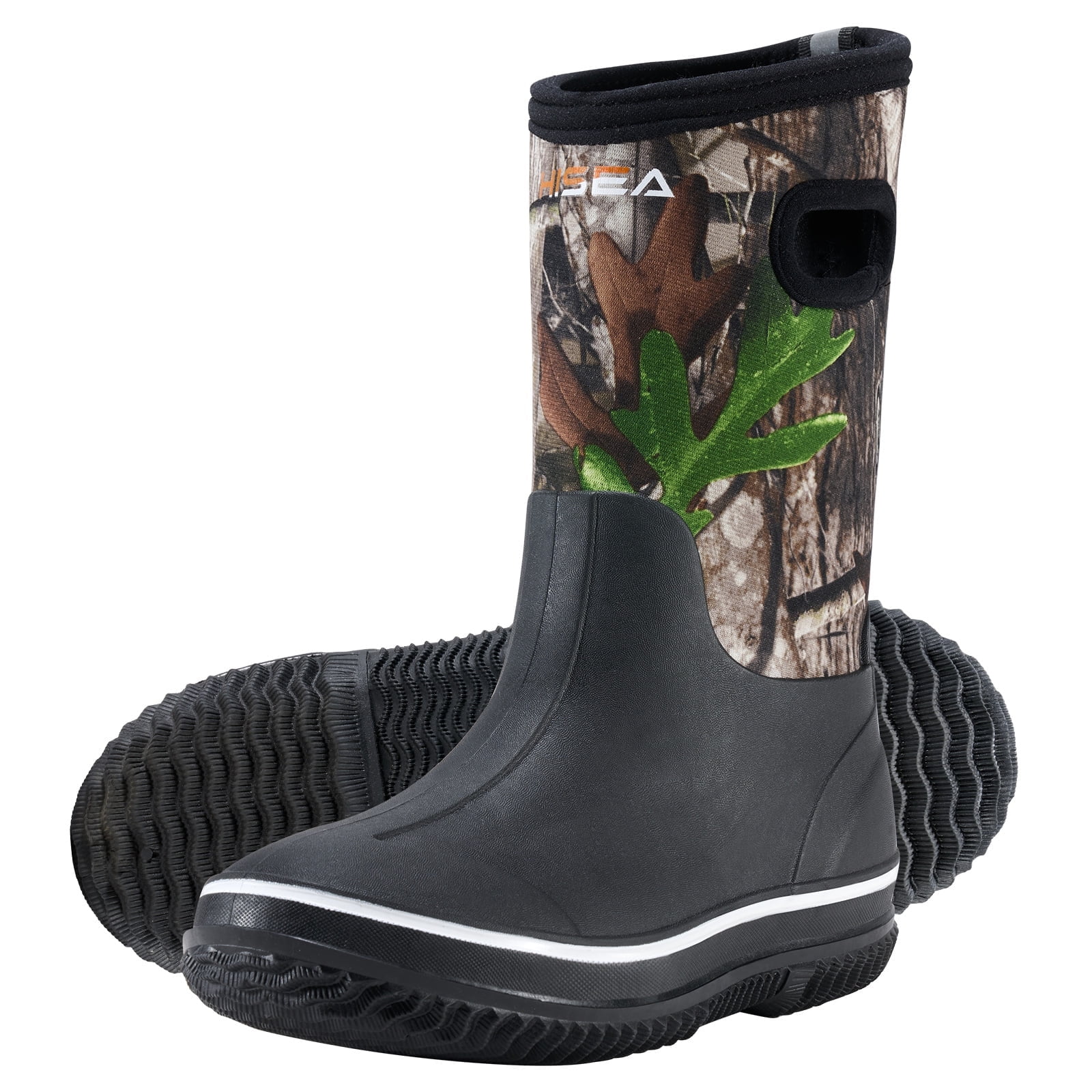Bottes de pluie en caoutchouc HISEA pour hommes, Réunion