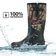 thumbnail image 1 of HISEA Men's Hunting Boots for Mud Working Farming Fishing, Adjustable Calf, Camo Vista, US Size 12, 1 of 6