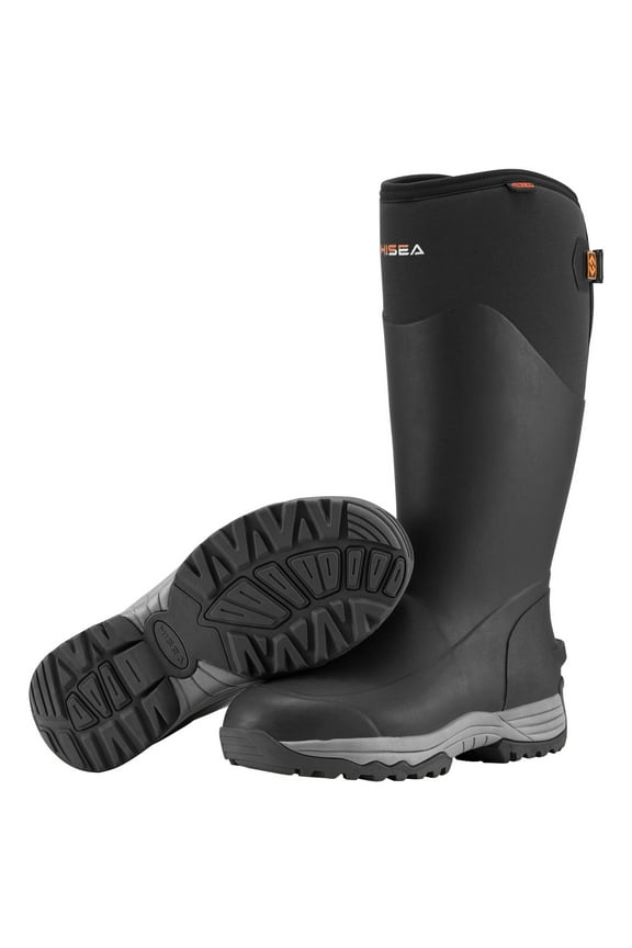 Rubber Rain Boots for Men Insulated Hunting Boots Waterproof Neoprene Work Boot for Farming Fishing