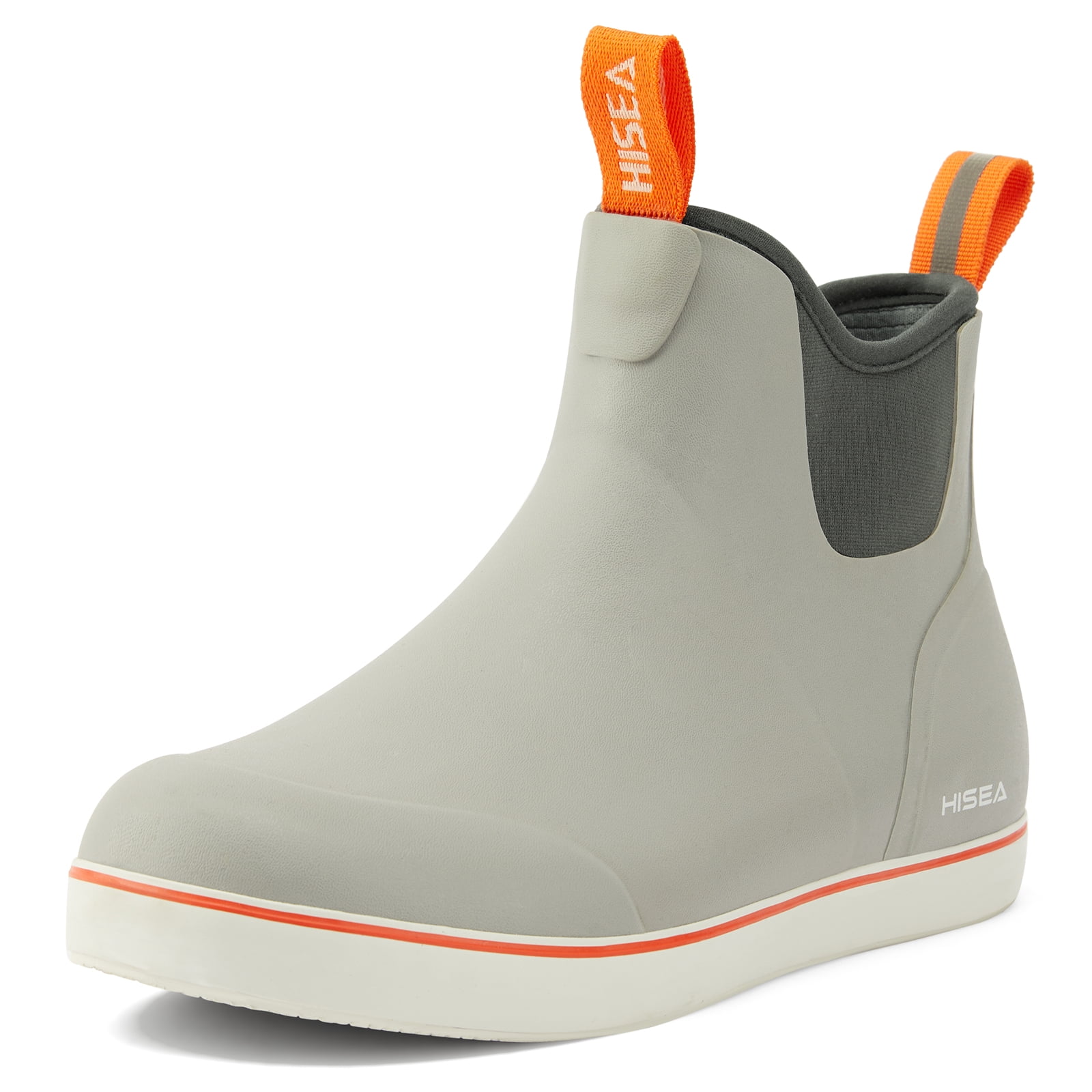 HISEA Women's Ankle Rain Boots, Rubber Fishing Deck Boots, Garden Boots ...