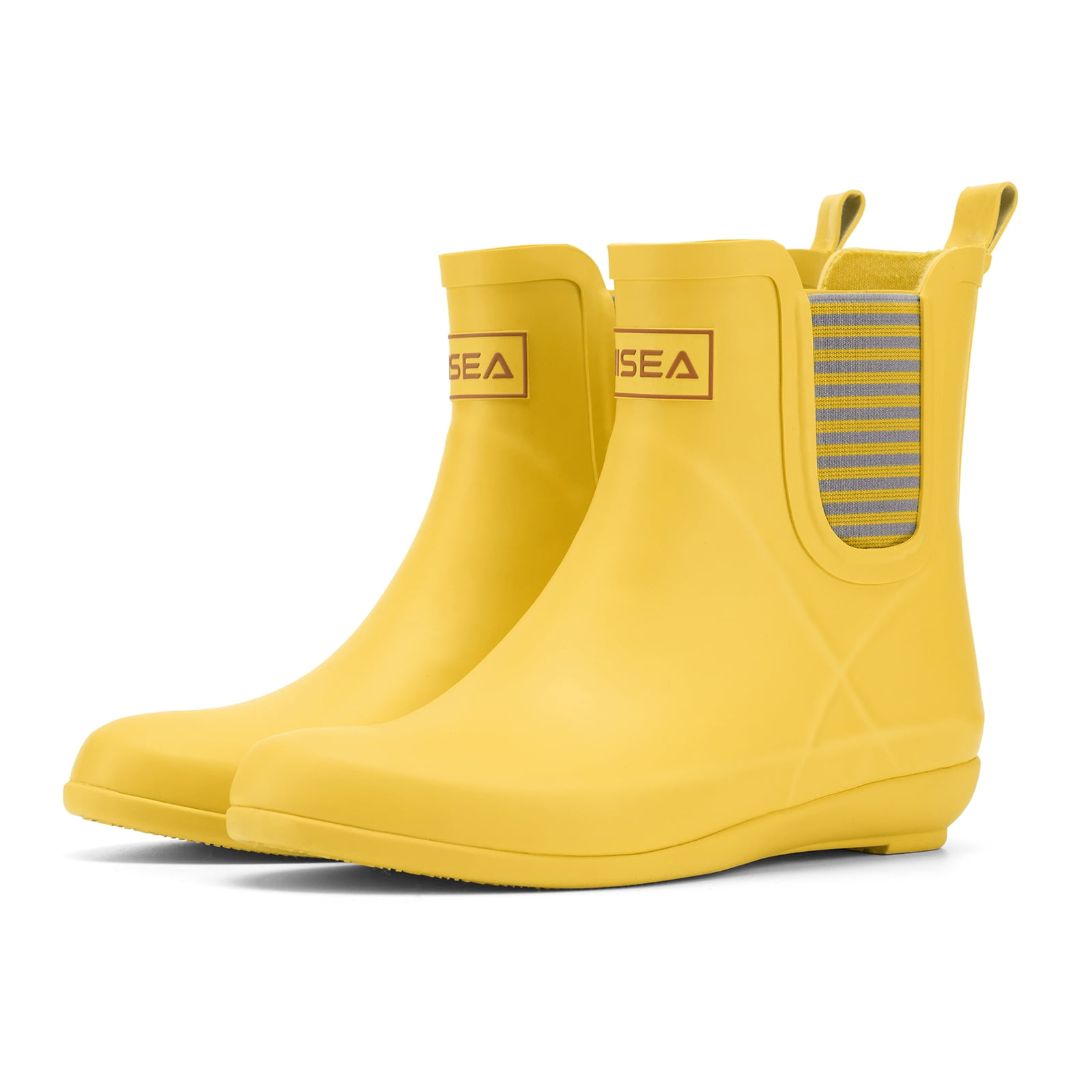 EASOS GEAL ZH9006 Women s Studded Lace up Jelly Ankle High Rain Boots Runs A Size Small Walmart