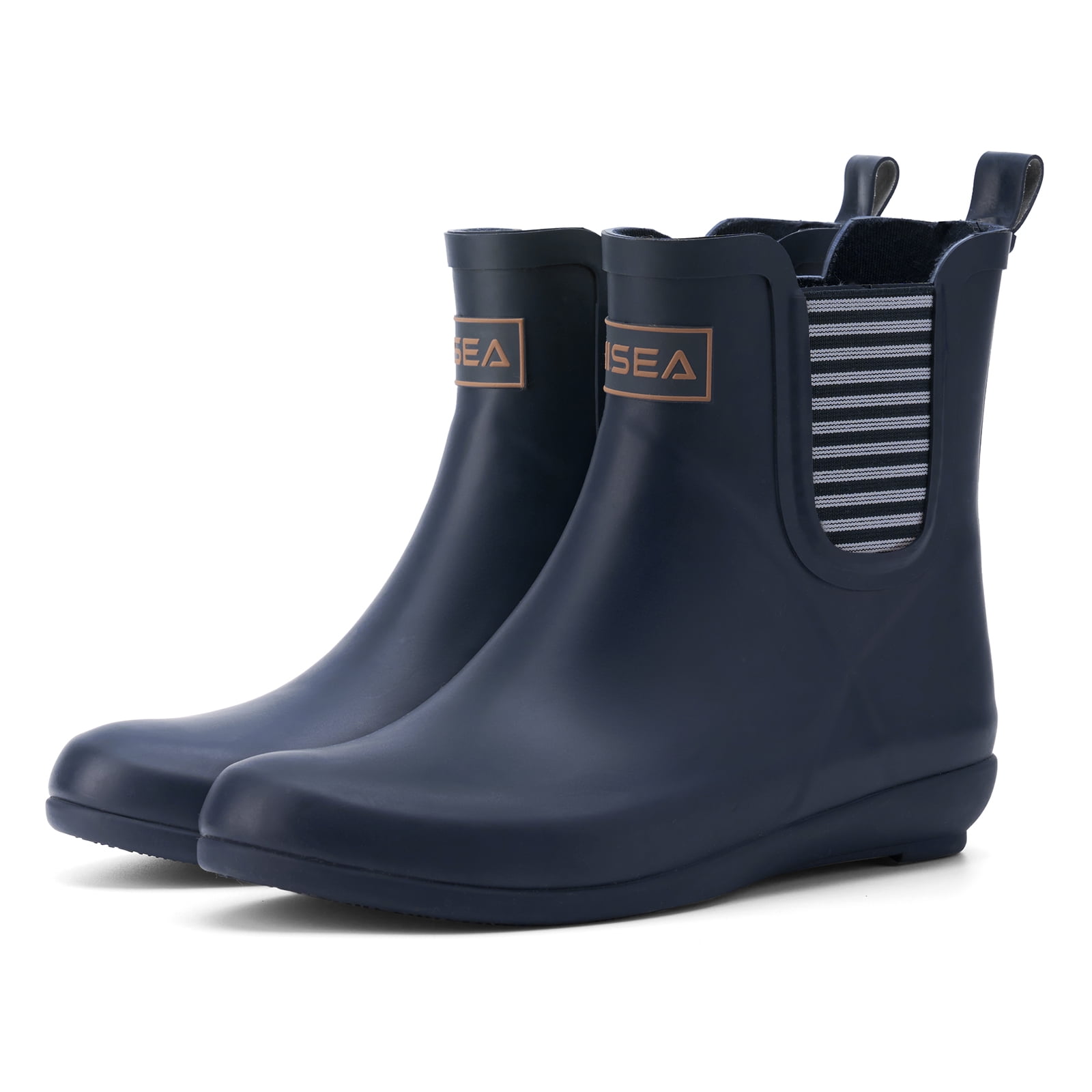 HISEA Women's Ankle Rain Boots Waterproof AntiSlipping Short Rubber