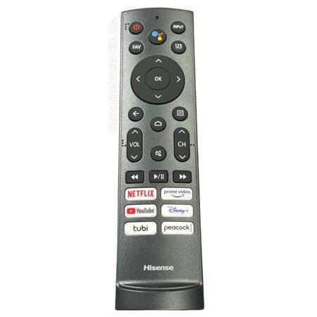 Dan's Originals OEM ERF3A90 / 285458 for Hisense Google TV Remote Control with Voice for - U6 Series MiniLED ULED 4K Google - U7 Series MiniLED ULED 4K Google - U8 Series 4K ULED Premium Android Smart