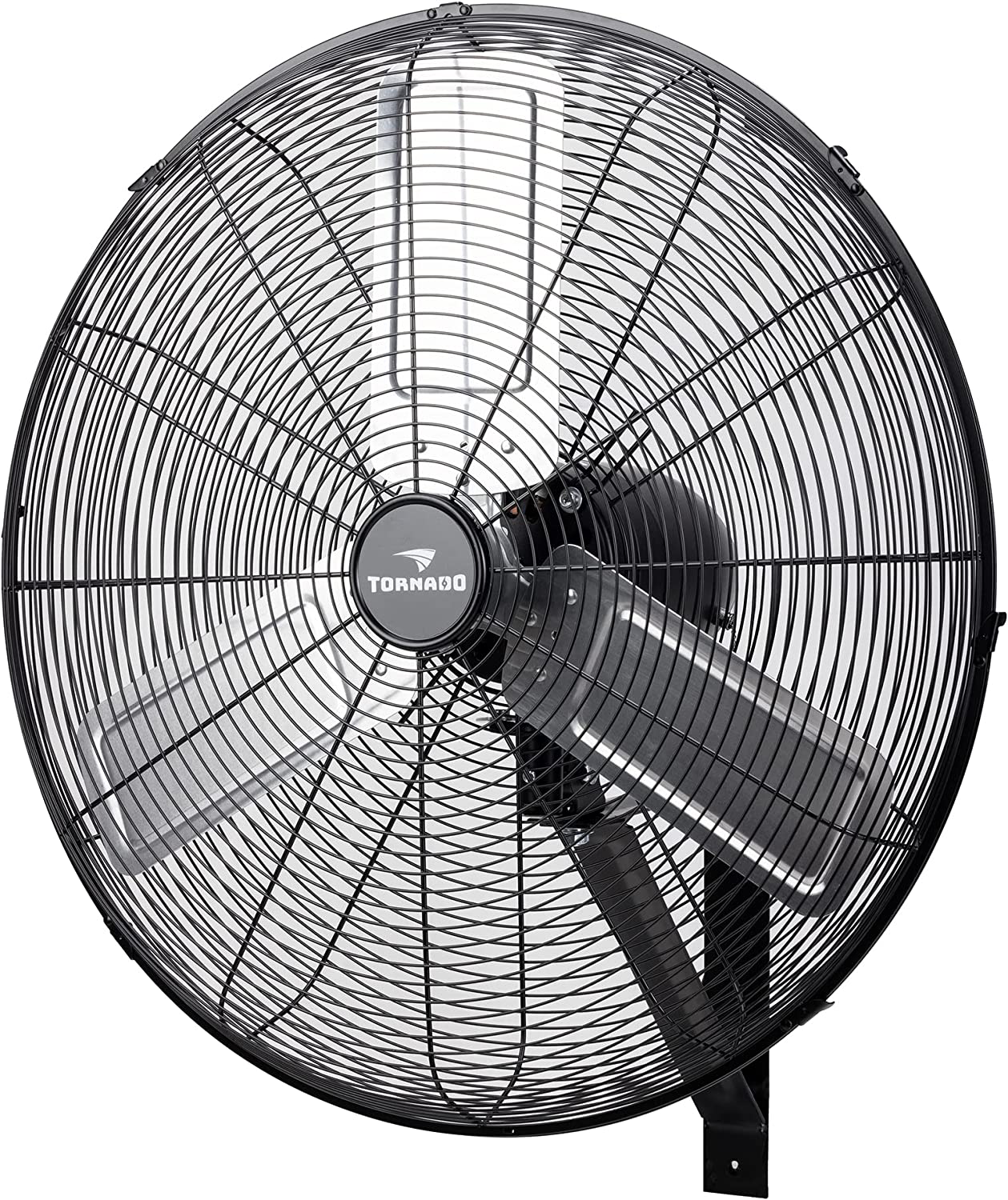 HISH 24 Inch High Velocity Indoor Oscillating Wall Mount Fan 3