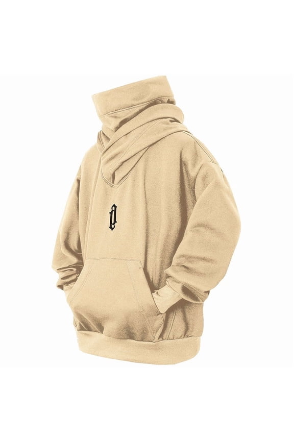 Men's Long Sleeve Fleece Hoodie Lightweight Tech Wear Soft Cotton Pullover Unisex Casual Hooded Sweatshirts