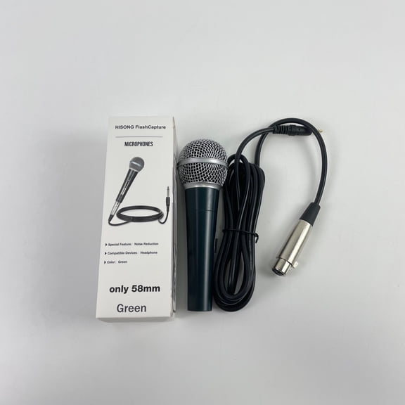 HISONG FlashCapture Microphones,Dynamic Microphone - Professional Studio & Live Performance Cardioid Mic for Vocals, Podcasting, and Recording