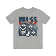 thumbnail image 1 of HISS Funny Vintage Cat Shirt Cat Lover Retro Graphic Novelty Cat T-Shirt, 1 of 7