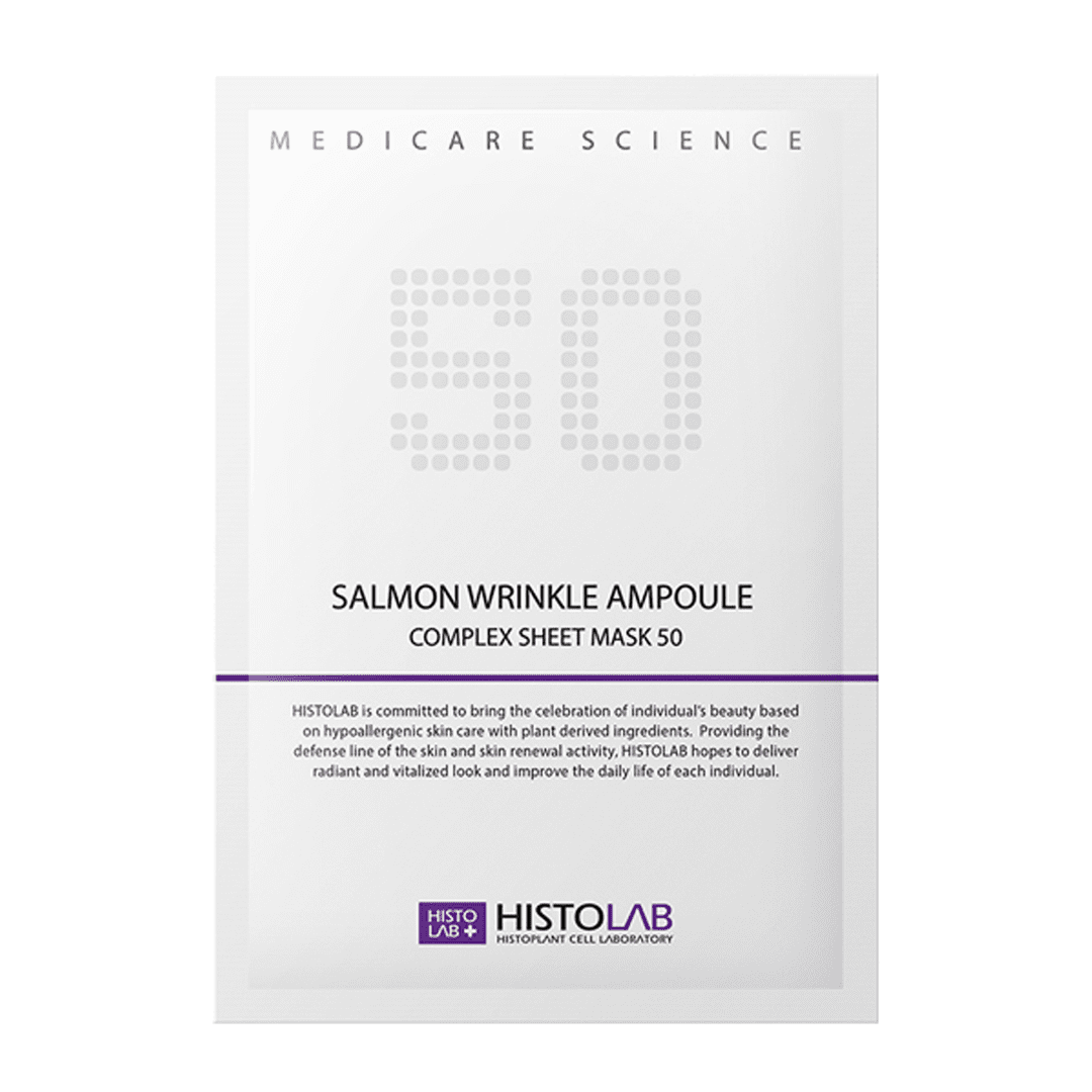 HISTOLAB Salmon Wrinkle Ampoule Complex Sheet Mask 50 [pack HISTOLAB Salmon Wrinkle Ampoule Complex Sheet Mask 50 [pack