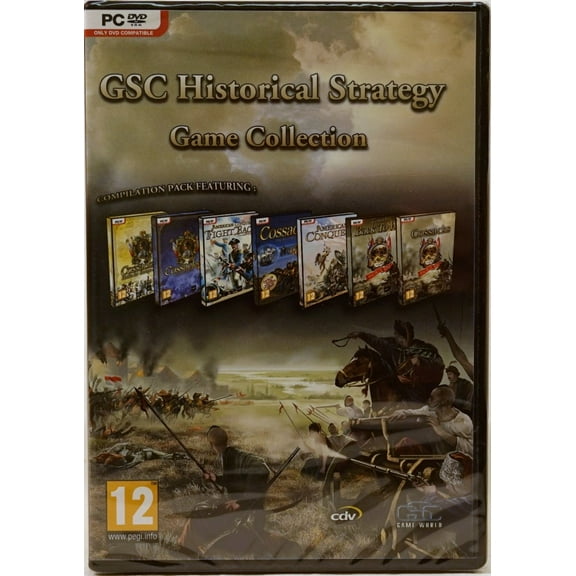 HISTORICAL STRATEGY~7 PC GAME SET~ Cossacks: European Wars + Back to War + Art of War + American Conquest + Cossacks II