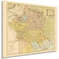 thumbnail image 1 of HISTORIX 1770 Map of Kingdom of Poland & The Grand Dutchy of Lithuania Vintage Poster Wall Art Print, 24 x 30 Inch, 1 of 7