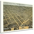 thumbnail image 1 of HISTORIX 1871 Lexington KY Vintage Map Poster Wall Art Print, 18 x 24 Inch, 1 of 6